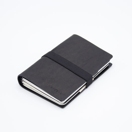 Leather Notebook Black