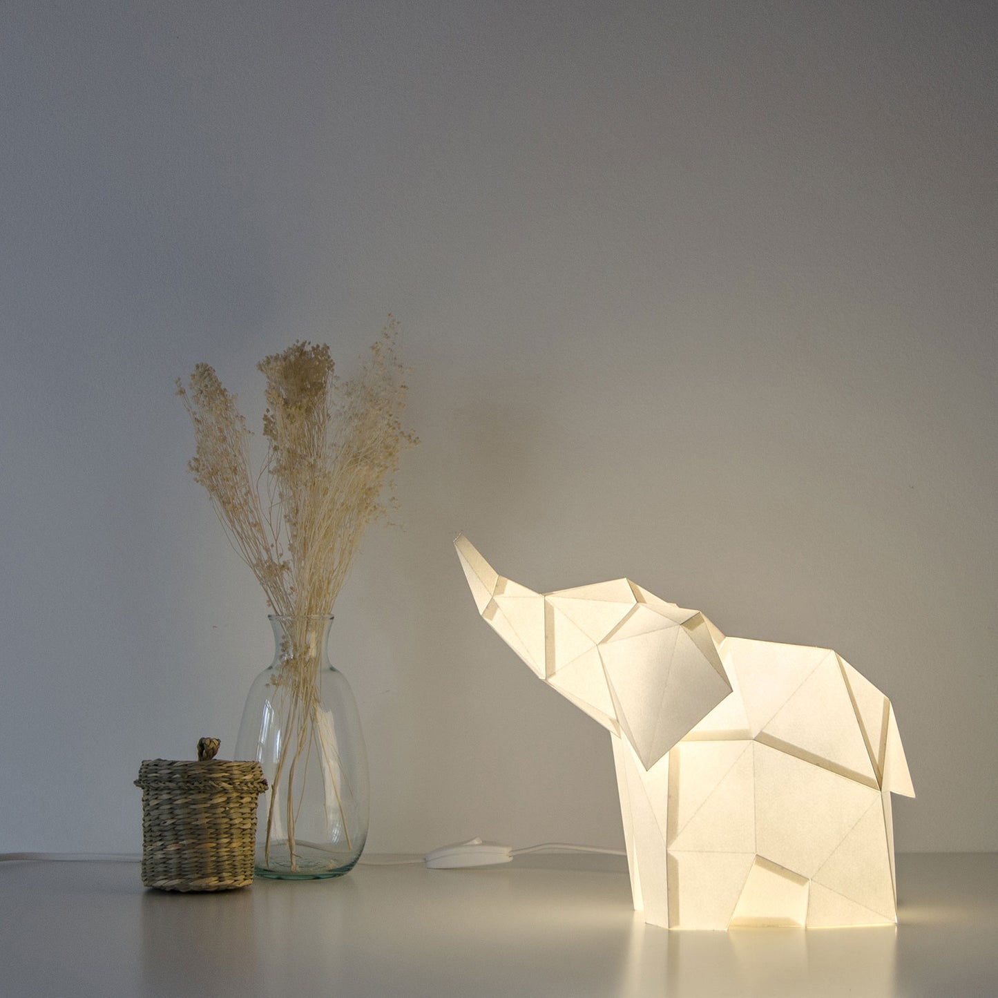 Paperlamp Elefante