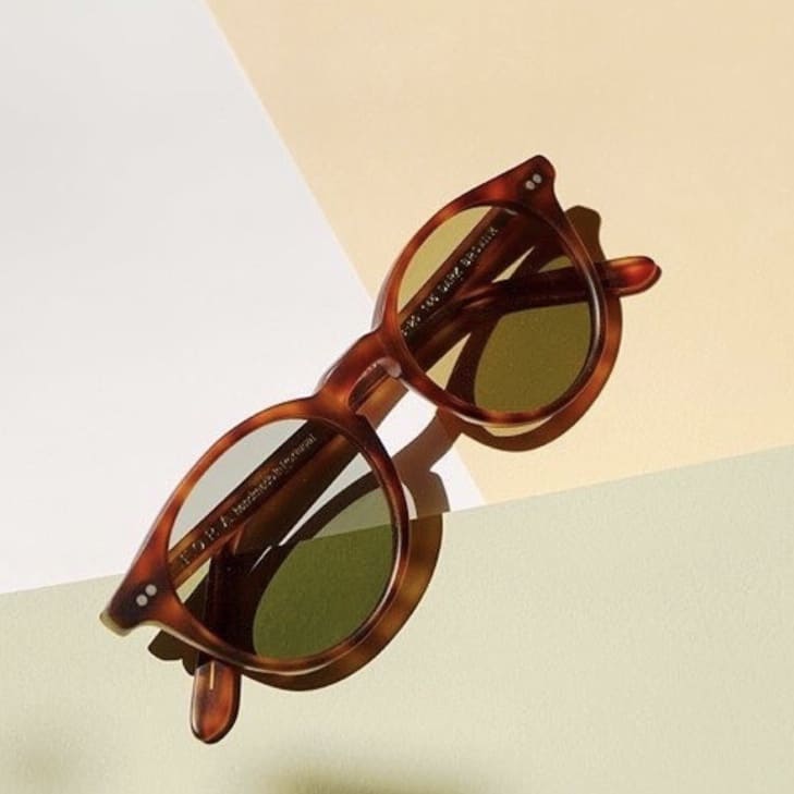 óculos sol Goldlover Dark Brown da marca FORA handmade in Portugal